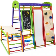 Дитячий спортивний куточок SportBaby Акварелька Plus 1-4